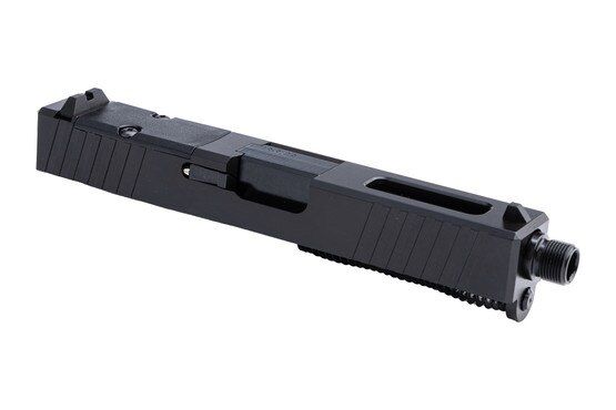 Precision Defense 416 Stainless Steel Glock slide, black.